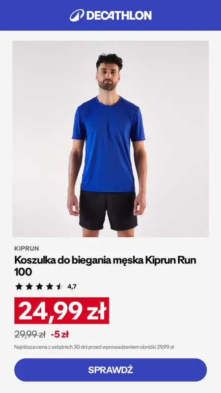 Decathlon - gazetka promocyjna Bieganie - Najlepsze okazje! od soboty 04.07 do niedzieli 12.07 - strona 3