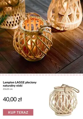 Homla - gazetka promocyjna Lampiony do domu i na balkon od soboty 04.07  - strona 8