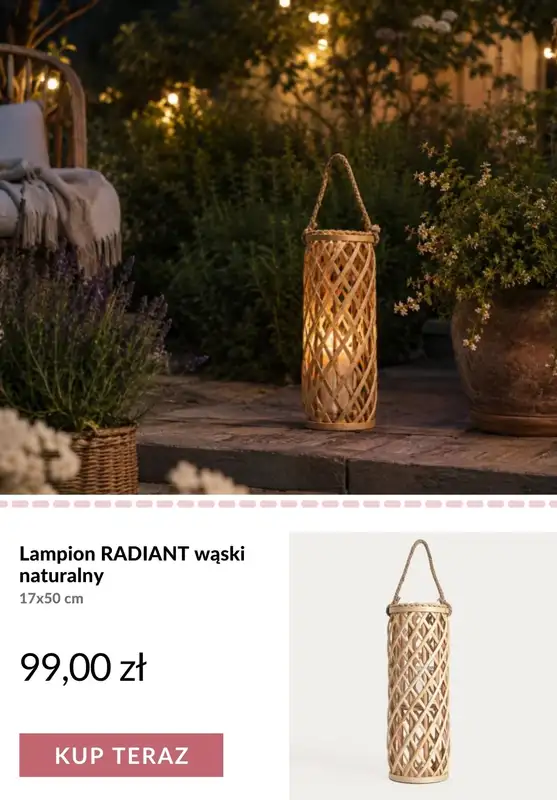 Homla - gazetka promocyjna Lampiony do domu i na balkon od soboty 04.07  - strona 5