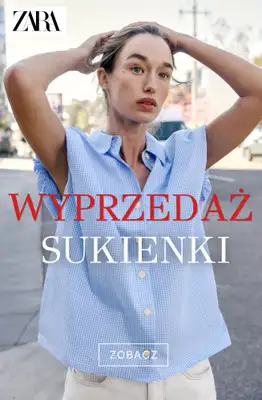 Zara - gazetka promocyjna Koszule damskie w supercenach od soboty 04.07 