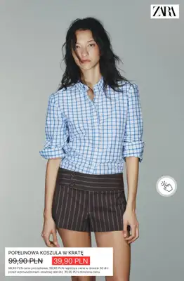 Zara - gazetka promocyjna Koszule damskie w supercenach od soboty 04.07  - strona 2