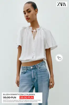 Zara - gazetka promocyjna Koszule damskie w supercenach od soboty 04.07  - strona 6