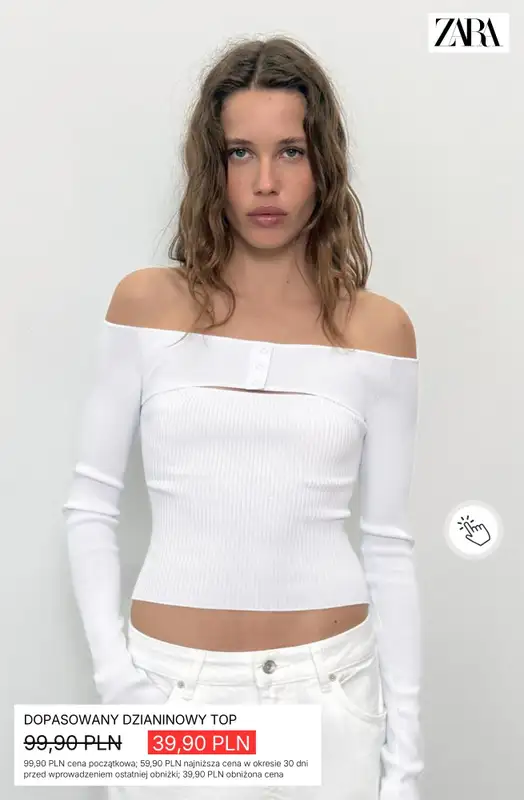 Zara - gazetka promocyjna Topy damskie od niedzieli 05.07  - strona 5