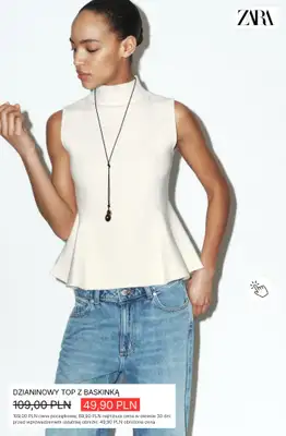 Zara - gazetka promocyjna Topy damskie od niedzieli 05.07  - strona 8