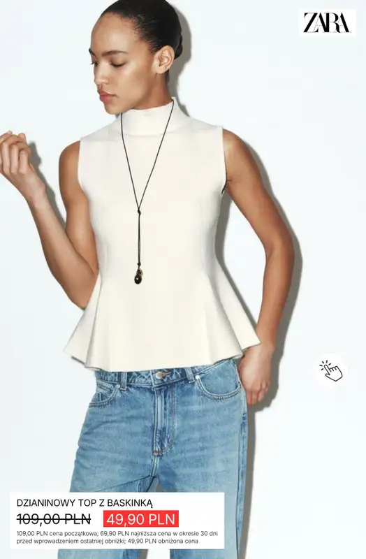 Zara - gazetka promocyjna Topy damskie od niedzieli 05.07  - strona 8