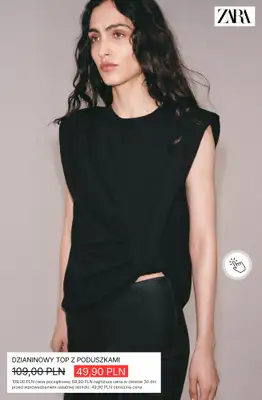 Zara - gazetka promocyjna Topy damskie od niedzieli 05.07  - strona 12