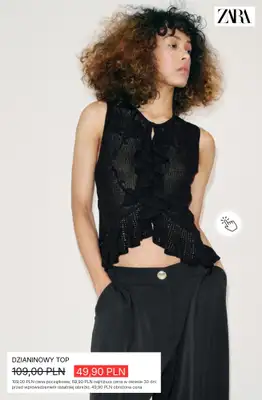 Zara - gazetka promocyjna Topy damskie od niedzieli 05.07  - strona 6