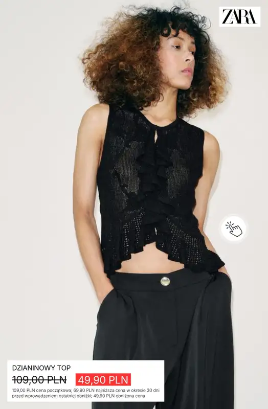Zara - gazetka promocyjna Topy damskie od niedzieli 05.07  - strona 6