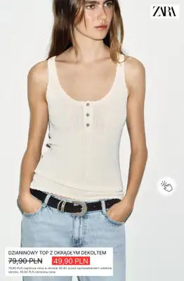 Zara - gazetka promocyjna Topy damskie od niedzieli 05.07  - strona 7