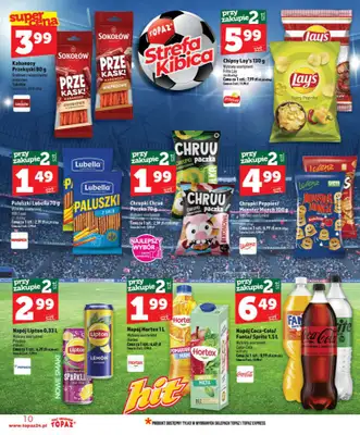 TOPAZ - gazetka promocyjna Nowa gazetka od czwartku, 09.07 od czwartku 09.07 do środy 15.07 - strona 10