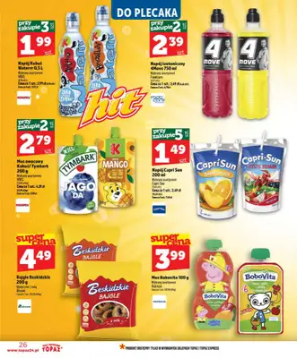 TOPAZ - gazetka promocyjna Nowa gazetka od czwartku, 09.07 od czwartku 09.07 do środy 15.07 - strona 26