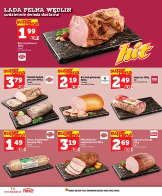 TOPAZ - gazetka promocyjna Nowa gazetka od czwartku, 09.07 od czwartku 09.07 do środy 15.07 - strona 16