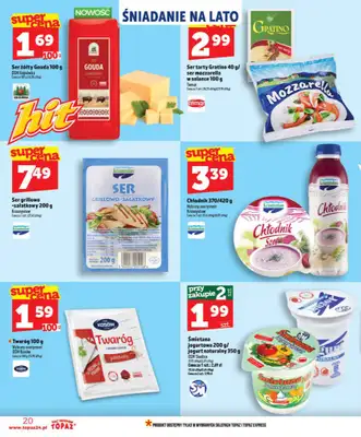 TOPAZ - gazetka promocyjna Nowa gazetka od czwartku, 09.07 od czwartku 09.07 do środy 15.07 - strona 20