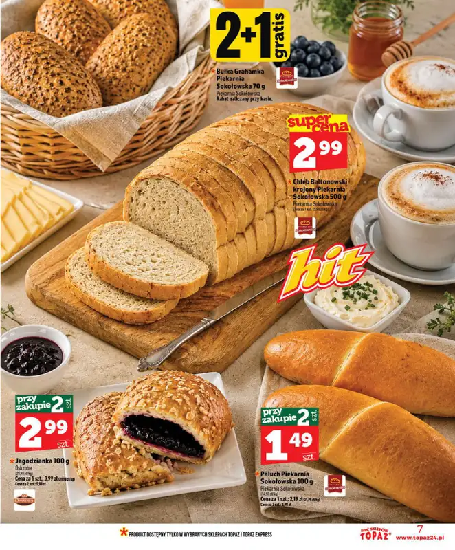 TOPAZ - gazetka promocyjna Nowa gazetka od czwartku, 09.07 od czwartku 09.07 do środy 15.07 - strona 7