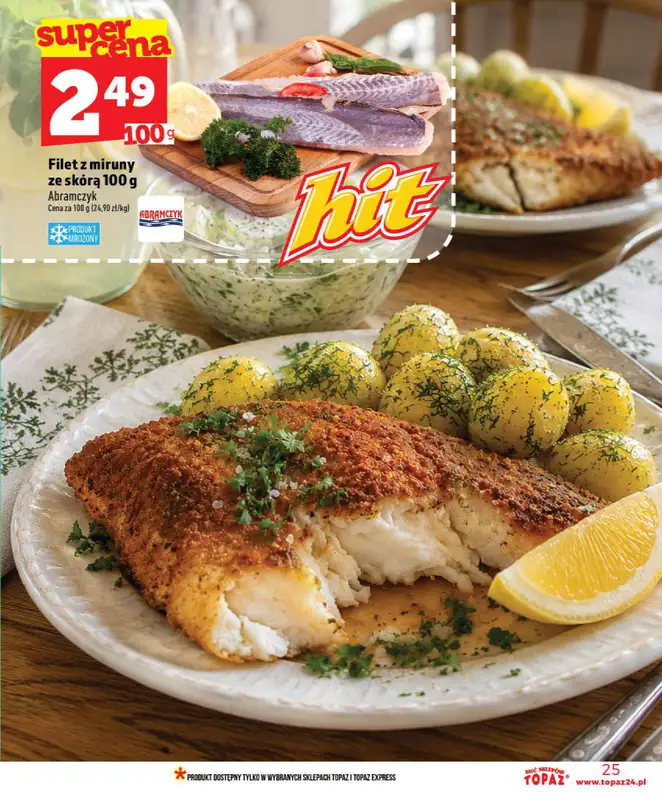 TOPAZ - gazetka promocyjna Nowa gazetka od czwartku, 09.07 od czwartku 09.07 do środy 15.07 - strona 25