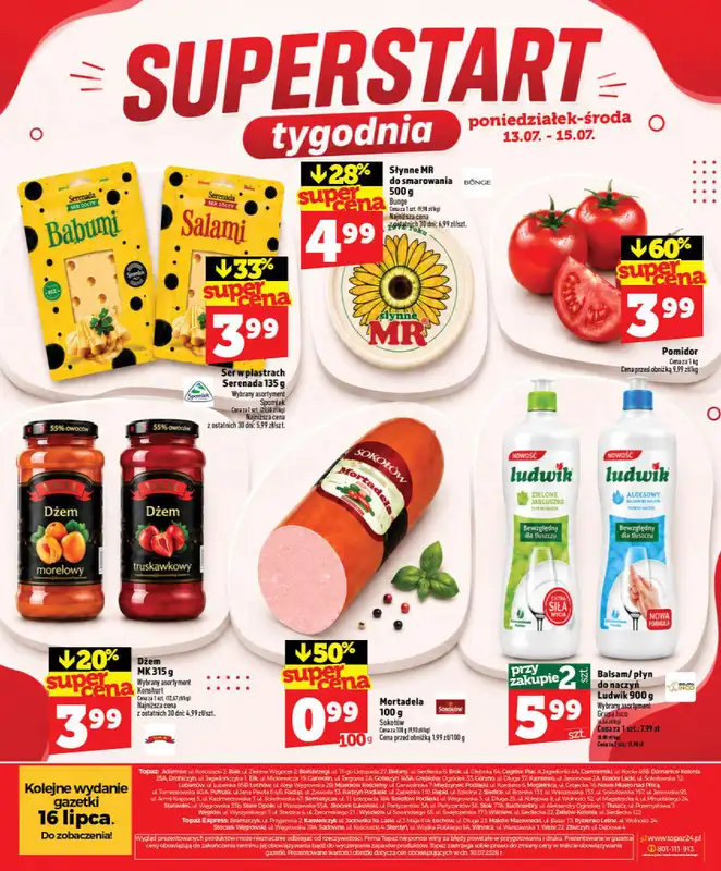 TOPAZ - gazetka promocyjna Nowa gazetka od czwartku, 09.07 od czwartku 09.07 do środy 15.07 - strona 38