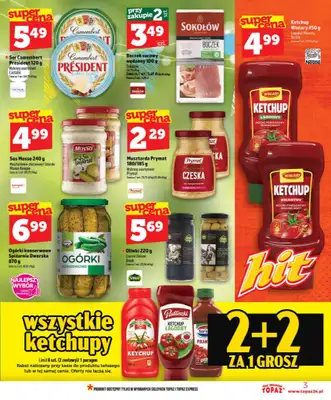 TOPAZ - gazetka promocyjna Nowa gazetka od czwartku, 09.07 od czwartku 09.07 do środy 15.07 - strona 3