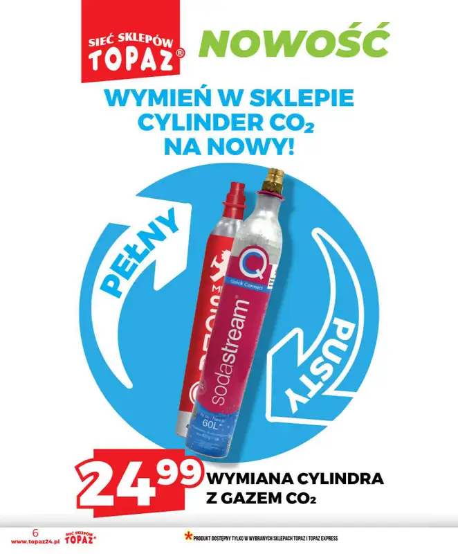 TOPAZ - gazetka promocyjna Nowa gazetka od czwartku, 09.07 od czwartku 09.07 do środy 15.07 - strona 6