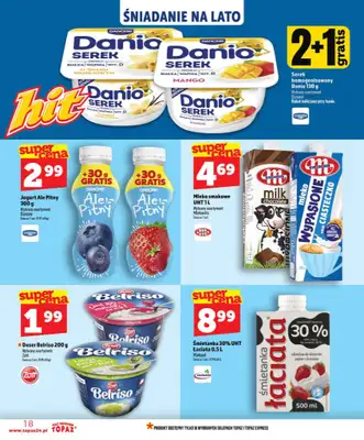 TOPAZ - gazetka promocyjna Nowa gazetka od czwartku, 09.07 od czwartku 09.07 do środy 15.07 - strona 18