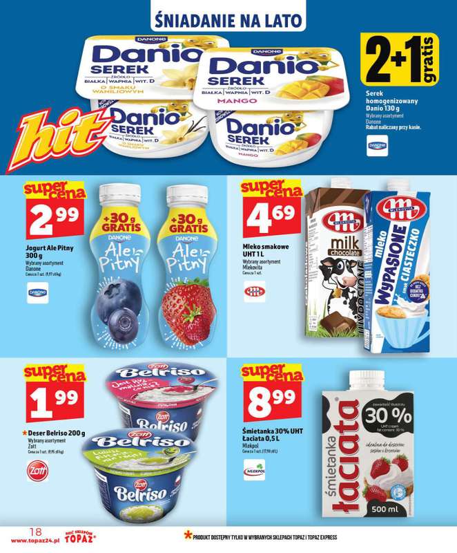 TOPAZ - gazetka promocyjna Nowa gazetka od czwartku, 09.07 od czwartku 09.07 do środy 15.07 - strona 18