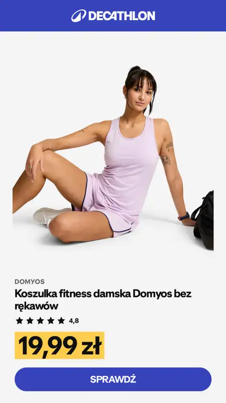 Decathlon - gazetka promocyjna Fitness - Najlepsze okazje! od poniedziałku 06.07 do niedzieli 12.07 - strona 2