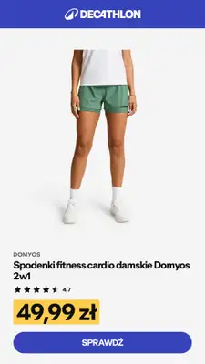 Decathlon - gazetka promocyjna Fitness - Najlepsze okazje! od poniedziałku 06.07 do niedzieli 12.07 - strona 3