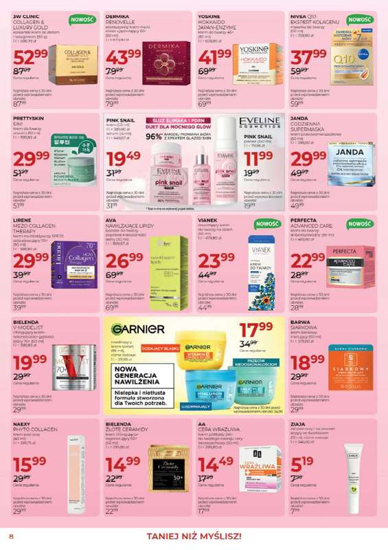 Drogerie Jawa - gazetka promocyjna Gazetka od soboty 04.07 do poniedziałku 03.08 - strona 8