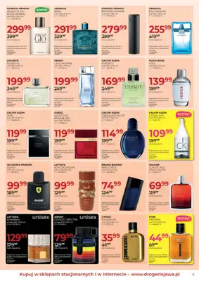 Drogerie Jawa - gazetka promocyjna Gazetka od soboty 04.07 do poniedziałku 03.08 - strona 5
