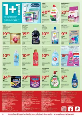 Drogerie Jawa - gazetka promocyjna Gazetka od soboty 04.07 do poniedziałku 03.08 - strona 16