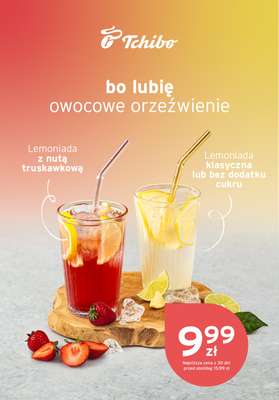 Tchibo - gazetka promocyjna Owocowe orzeźwienie w Tchibo od piątku 03.07 do piątku 31.07