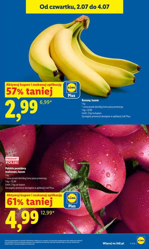 Lidl - gazetka promocyjna Oferta od czwartku od czwartku 02.07 do soboty 04.07 - strona 19