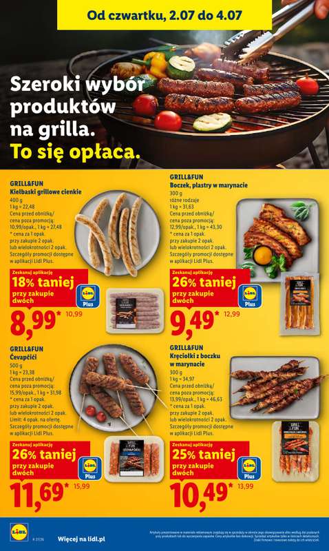 Lidl - gazetka promocyjna Oferta od czwartku od czwartku 02.07 do soboty 04.07 - strona 48