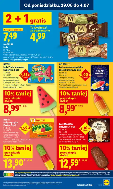 Lidl - gazetka promocyjna Oferta od czwartku od czwartku 02.07 do soboty 04.07 - strona 63