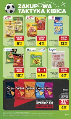 Carrefour - gazetka promocyjna Gazetka Carrefour od poniedziałku od poniedziałku 06.07 do soboty 11.07 - strona 29
