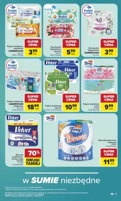 Carrefour - gazetka promocyjna Gazetka Carrefour od poniedziałku od poniedziałku 06.07 do soboty 11.07 - strona 37