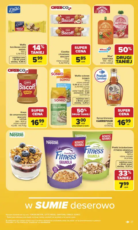Carrefour - gazetka promocyjna Gazetka Carrefour od poniedziałku od poniedziałku 06.07 do soboty 11.07 - strona 27