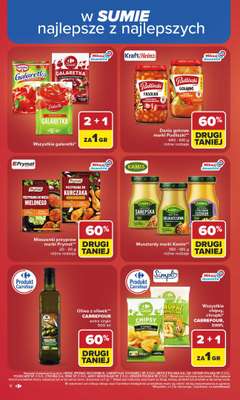 Carrefour - gazetka promocyjna Gazetka Carrefour od poniedziałku od poniedziałku 06.07 do soboty 11.07 - strona 6