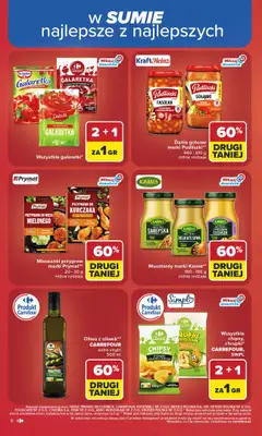 Carrefour - gazetka promocyjna Gazetka Carrefour od poniedziałku od poniedziałku 06.07 do soboty 11.07 - strona 6