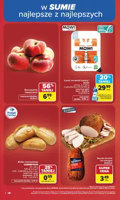 Carrefour - gazetka promocyjna Gazetka Carrefour od poniedziałku od poniedziałku 06.07 do soboty 11.07 - strona 2