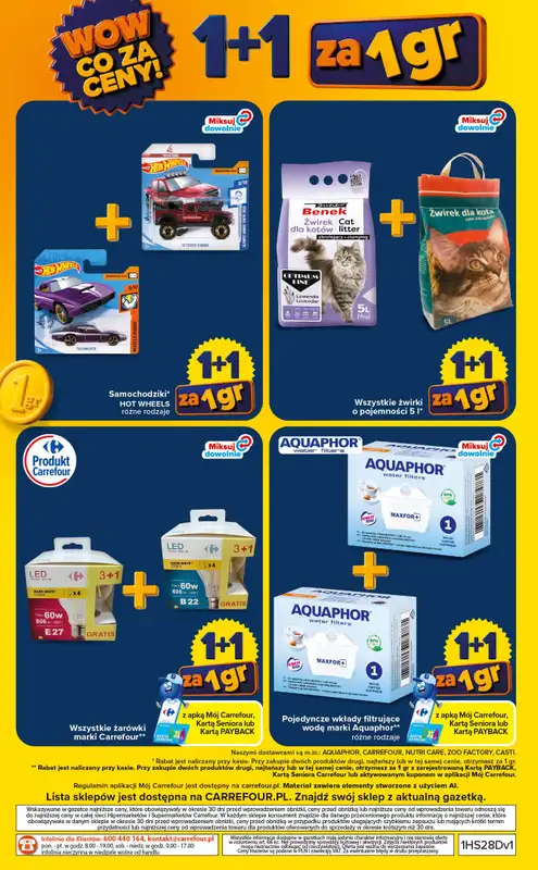 Carrefour - gazetka promocyjna Gazetka Wow co za ceny od poniedziałku 06.07 do soboty 11.07 - strona 12
