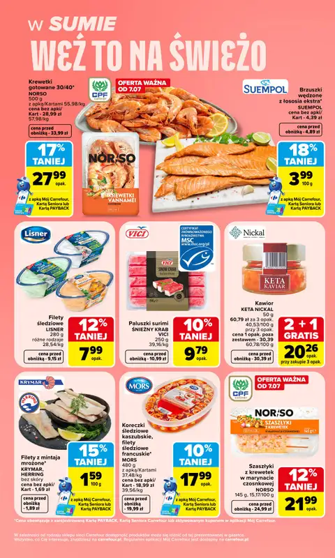 Carrefour - gazetka promocyjna Gazetka Weź to na świeżo od poniedziałku 06.07 do soboty 11.07 - strona 3