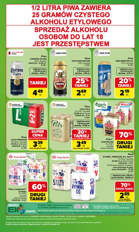Carrefour - gazetka promocyjna Gazetka Zakupowa taktyka kibica  do soboty 11.07 - strona 5