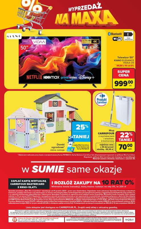 Carrefour - gazetka promocyjna Gazetka Wyprzedaż na maxa  do soboty 18.07 - strona 16