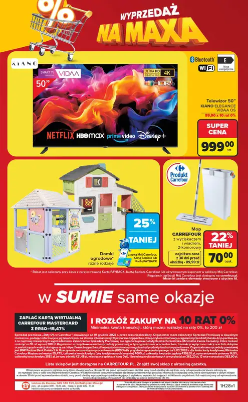 Carrefour - gazetka promocyjna Gazetka Wyprzedaż na maxa od poniedziałku 06.07 do soboty 18.07 - strona 16