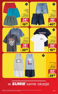Carrefour - gazetka promocyjna Gazetka Wyprzedaż na maxa od poniedziałku 06.07 do soboty 18.07 - strona 13