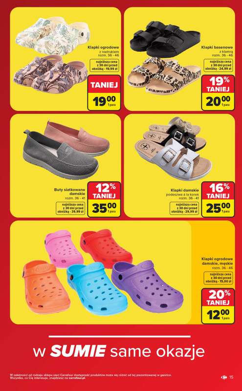 Carrefour - gazetka promocyjna Gazetka Wyprzedaż na maxa  do soboty 18.07 - strona 15