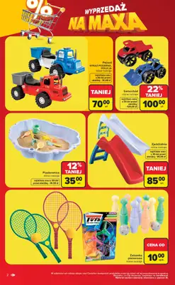 Carrefour - gazetka promocyjna Gazetka Wyprzedaż na maxa od poniedziałku 06.07 do soboty 18.07 - strona 2