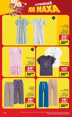 Carrefour - gazetka promocyjna Gazetka Wyprzedaż na maxa od poniedziałku 06.07 do soboty 18.07 - strona 12