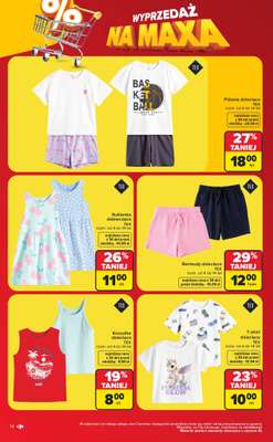 Carrefour - gazetka promocyjna Gazetka Wyprzedaż na maxa od poniedziałku 06.07 do soboty 18.07 - strona 14