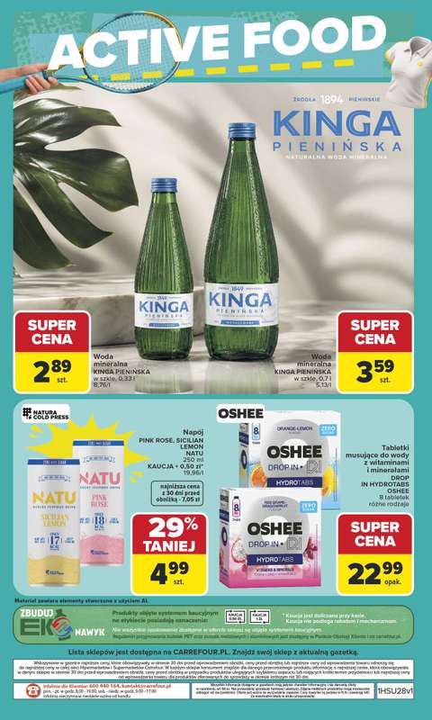 Carrefour - gazetka promocyjna Gazetka Latem jest pięknie od poniedziałku 06.07 do soboty 18.07 - strona 24